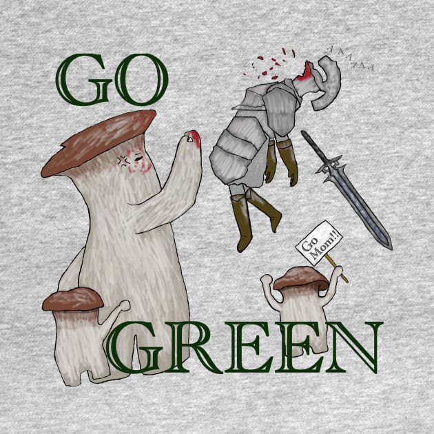 Go Green. or else... by Givemefood